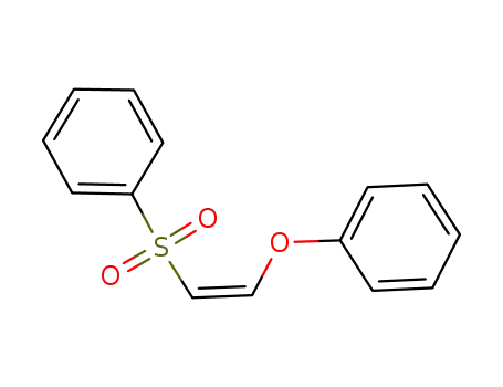 Benzene, [(2-phenoxyethenyl)sulfonyl]-, (Z)-