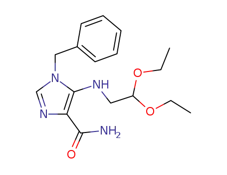 1-benzyl-5-(2,2-diethoxyethylamino)-1H-imidazole-4-carboxamide