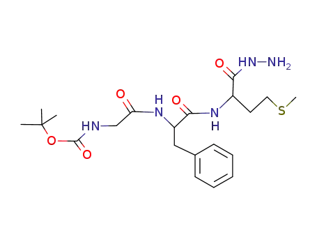 Boc-Gly-Phe-Met-N<sub>2</sub>H<sub>3</sub>