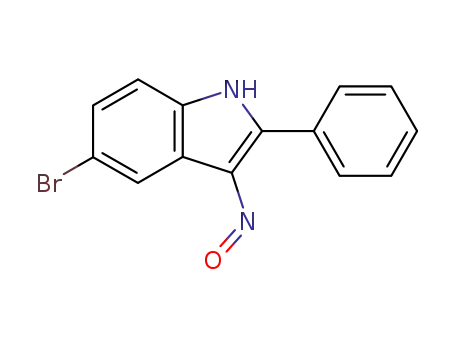 Molecular Structure of 83515-07-5 (5-Bromo-2-phenyl-3-nitrosoindole)