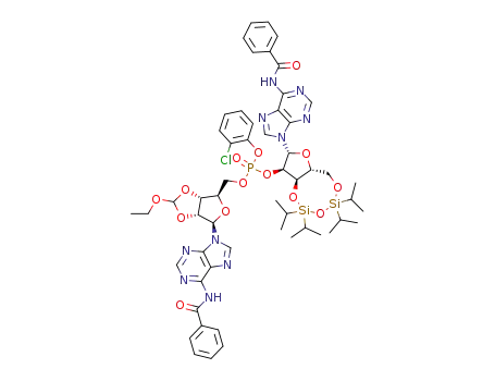 C<sub>55</sub>H<sub>66</sub>ClN<sub>10</sub>O<sub>14</sub>PSi<sub>2</sub>