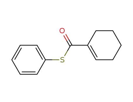 1-Cyclohexene-1-carbothioic acid, S-phenyl ester