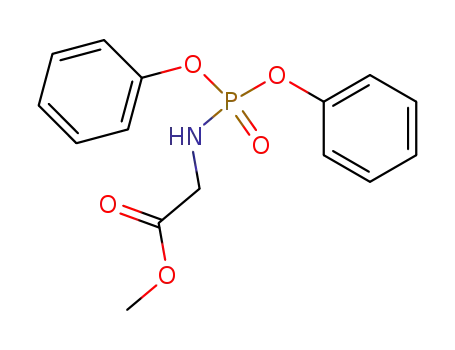 Molecular Structure of 101055-29-2 (methyl diphenylphosphorylglycinate)