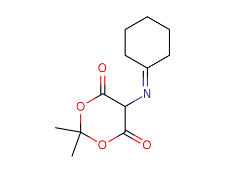 1,3-Dioxane-4,6-dione, 5-(cyclohexylideneamino)-2,2-dimethyl-