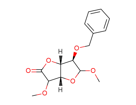 methyl 2-O-benzyl-5-O-methyl-α,β-D-glucofuranosidurono-6,3-lactone