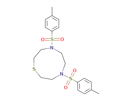 Molecular Structure of 88204-13-1 (1,4,7-Thiadiazonine, octahydro-4,7-bis[(4-methylphenyl)sulfonyl]-)