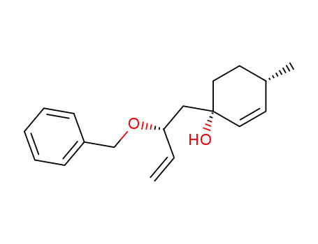 (1S,4S)-1-((R)-2-Benzyloxy-but-3-enyl)-4-methyl-cyclohex-2-enol