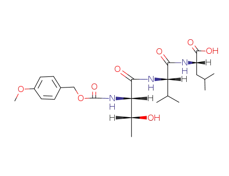 methoxybenzyloxycarbonyl-Thr-Val-Leu