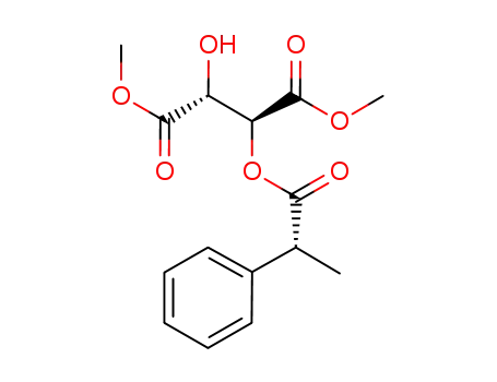 (2S,3R)-2-Hydroxy-3-((R)-2-phenyl-propionyloxy)-succinic acid dimethyl ester