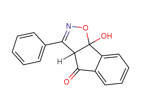 8b-Hydroxy-3-phenyl-3a,8b-dihydro-4H-indeno[2,1-d][1,2]oxazol-4-one