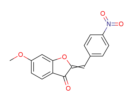 2-(p-nitrobenzylidene)-6-methoxycoumaran-3-one