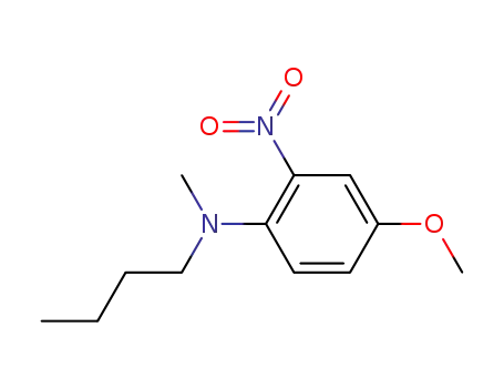 Benzenamine, N-butyl-4-methoxy-N-methyl-2-nitro-