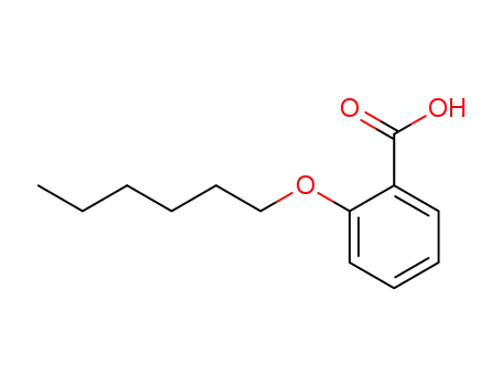 Molecular Structure of 2200-83-1 (2-n-Hexyloxybenzoic acid)