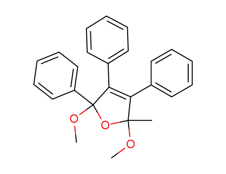 Furan, 2,5-dihydro-2,5-dimethoxy-2-methyl-3,4,5-triphenyl-