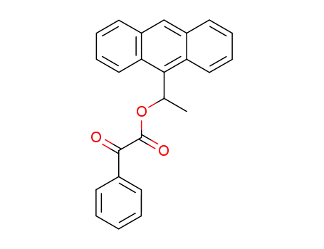 Molecular Structure of 111015-21-5 (phenylglyoxylate du 1-(9-anthryl)ethanol)