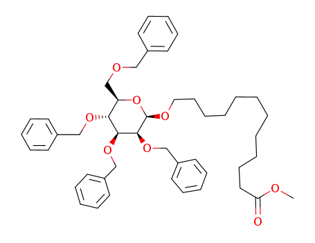 11-(Methoxycarbonyl)undecyl 2,3,4,6-tetra-O-benzyl-β-D-mannopyranoside
