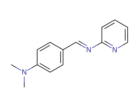 Molecular Structure of 19174-12-0 (2-Pyridinamine, N-[[4-(dimethylamino)phenyl]methylene]-)