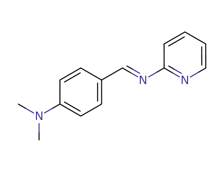 Molecular Structure of 19174-12-0 (2-Pyridinamine, N-[[4-(dimethylamino)phenyl]methylene]-)