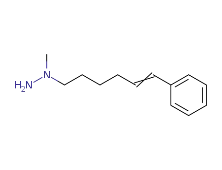 1-methyl-1-(6-phenyl-5-hexenyl)-hydrazine