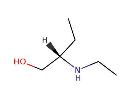 Molecular Structure of 83728-78-3 ((S)-2-(ethylamino)butan-1-ol)