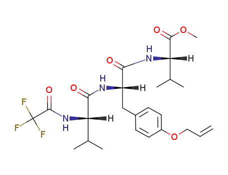 N-(trifluoroacetyl)-L-valyl-O'-(prop-2-enyl)-L-tyrosyl-L-valine methyl ester