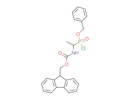benzyl α-(9-fluorenylmethoxycarbonylamino)methylphosphonochloridate