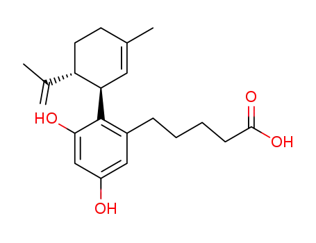 (3R,4R)-ω-carboxy-o-cannabidiol
