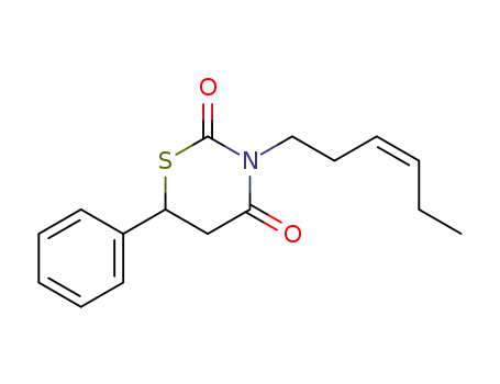 3-((Z)-Hex-3-enyl)-6-phenyl-[1,3]thiazinane-2,4-dione