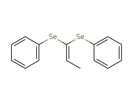 Benzene, 1,1'-[1-propenylidenebis(seleno)]bis-