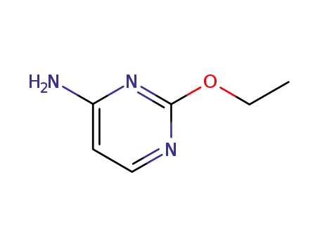 Molecular Structure of 3289-48-3 (4-Pyrimidinamine, 2-ethoxy- (9CI))