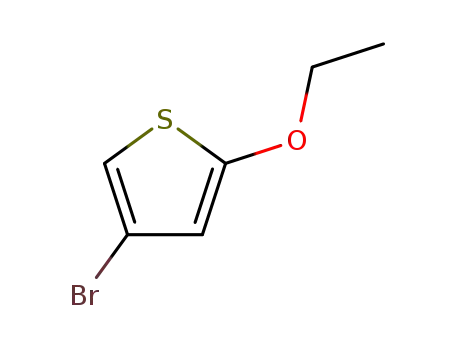 Molecular Structure of 95602-69-0 (Thiophene, 4-bromo-2-ethoxy-)
