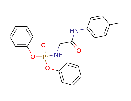 (p-Tolylcarbamoyl-methyl)-phosphoramidic acid diphenyl ester