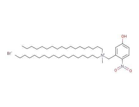 N,N-dioctadecyl-N-methyl-N-<2-nitro-5-oxidobenzyl>ammonium bromide