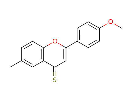 4H-1-Benzopyran-4-thione, 2-(4-methoxyphenyl)-6-methyl-