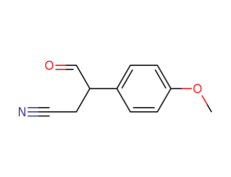 3-(4-Methoxy-phenyl)-4-oxo-butyronitrile