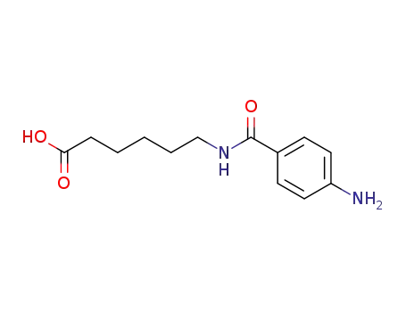 Molecular Structure of 14604-65-0 (6-[N-(4-Aminobenzoyl)amino]caproic acid)