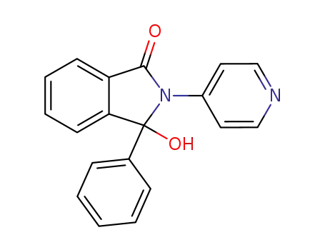 3-Hydroxy-3-phenyl-2-(pyridin-4-yl)-2,3-dihydro-1h-isoindol-1-one
