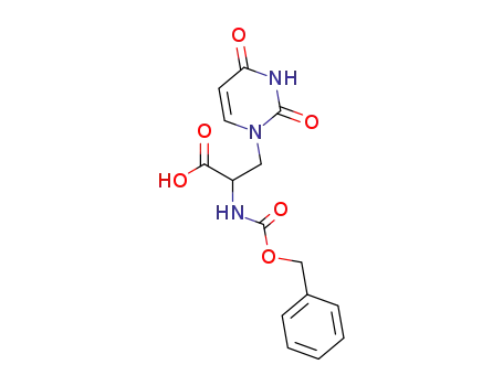 N<sup>α</sup>-benzyloxycarbonyl-DL-β-(1-uracilyl)-α-alanine
