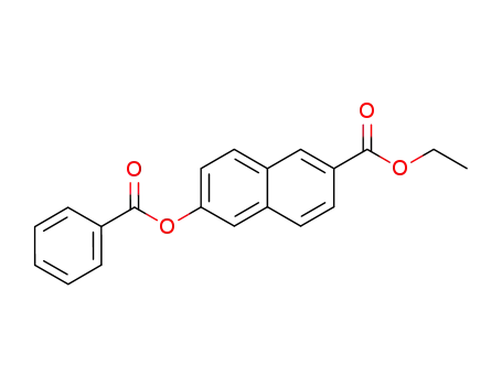 6-Benzoyloxy-naphthalene-2-carboxylic acid ethyl ester