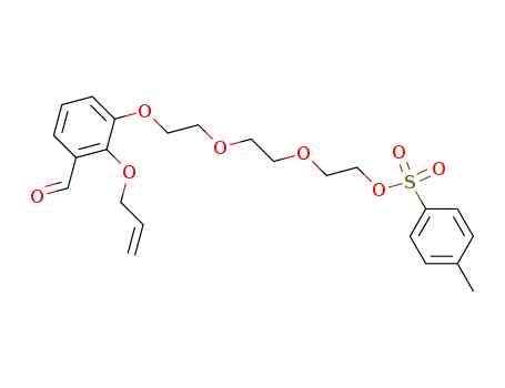 3-<2-<2-(2-hydroxyethoxy)ethoxy>ethoxy>-2-(2-propenyloxy)benzaldehyde 4-methylbenzenesulfonate