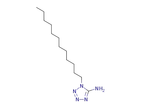 Molecular Structure of 139476-72-5 (1H-Tetrazol-5-amine, 1-dodecyl-)