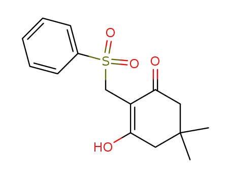 3-HYDROXY-5,5-DIMETHYL-2-[(PHENYLSULFONYL)METHYL]-2-CYCLOHEXEN-1-ONE