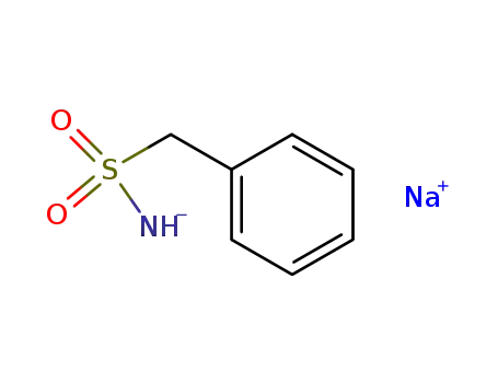 Molecular Structure of 57864-65-0 (Benzenemethanesulfonamide, monosodium salt)