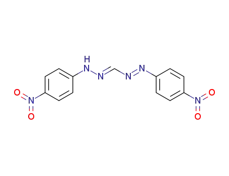 (E)-1-(4-Nitrophenyl)-2-{[2-(4-nitrophenyl)hydrazinylidene]methyl}diazene
