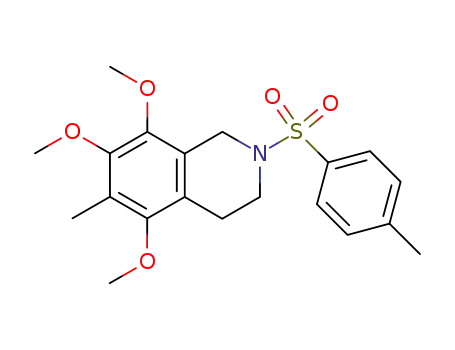 N-tosyl-5,7,8-trimethoxy-6-methyl-1,2,3,4-tetrahydroisoquinoline