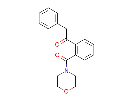 Molecular Structure of 51107-07-4 (1-[2-(MORPHOLINOCARBONYL)PHENYL]-2-PHENYL-1-ETHANONE)