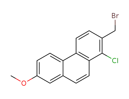 2-bromomethyl-1-chloro-7-methoxyphenanthrene