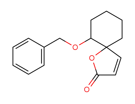 6-Benzyloxy-2-oxo-1-oxaspiro[4.5]dec-3-ene