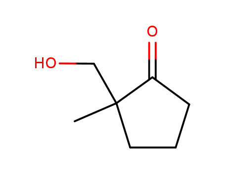 Cyclopentanone,2-(hydroxymethyl)-2-methyl- cas  10316-60-6
