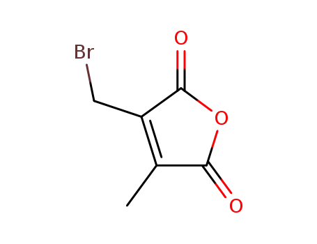 Molecular Structure of 98453-81-7 (2,5-furandione,3-(broMoMethyl)-4-Methyl)
